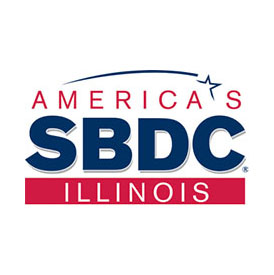 Local First Springfield and Illinois Small Business Development Center Logo